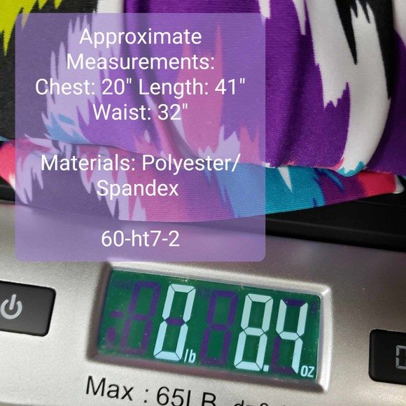 Lennie for Nina Leonard size Large Colorful Sleeveless Dress - Picture 8 of 8